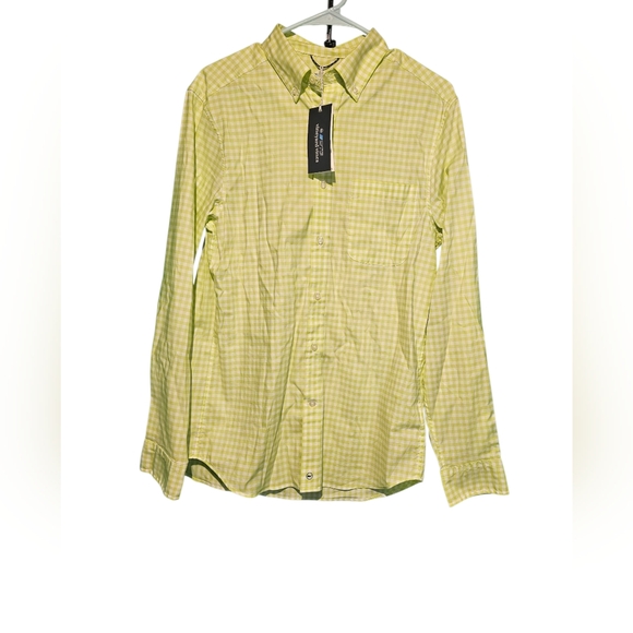 Vineyard Vines Other - Vineyard Vines Mens NWT Lime Green Checkered Button Down Shirt Small